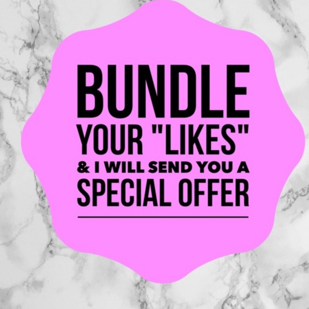 Bundle to save on item and save on shipping :)